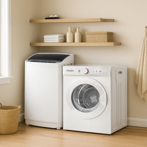 ROVSUN 1.8 Cu Ft Portable Washer & 17.8LBS Dryer Combo Set for Apartments