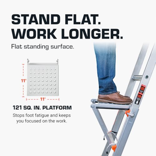 Little Giant Work Platform Ladder Stand-Off Accessory for Ladders - Model 10104