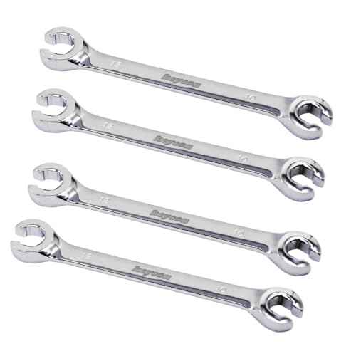 YXQ Flare Nut Wrench 10mm x 12mm Metric Double Open End for Removing Replacing Nuts, 1 Piece