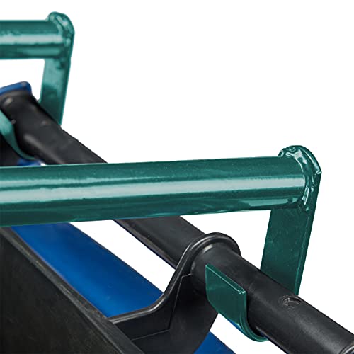 Relaxdays Manual Rubbish Press for 60-240 L Wheelie Bins – Steel Waste Compactor