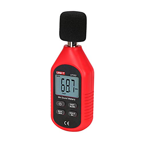 UNI-T UT353 Digital Sound Level Meter 30-130 dB with Hold Fast/Slow LCD Backlight