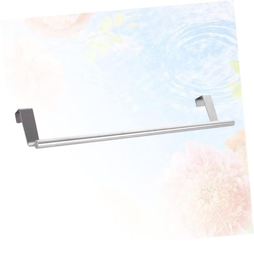 PRETYZOOM Elegant Towel Organizer 36cm Towel Hanger Multi-Functional Storage Rack Kitchen or Bathroom No Tools Needed