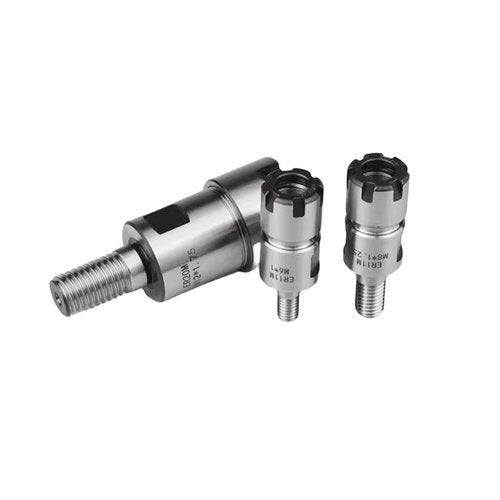 KAKWPFMVCK M nut ER8 ER11 ER16 ER20 M6 M8 M10 M12 M16 Thread Cutter Head Cutting Tool Extension Bar CNC Lathe Machine Milling Drill chuck(ER16M-M8)