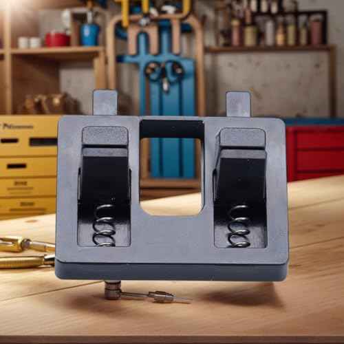 Generic Electric Wire Welding Fixture,Soldering Wire Holder w/Dual Spring - Loaded Clips, Black Base, Helping Hands Holder for Home DIY, Electrode & Workshop Repairs - Welding Accessories