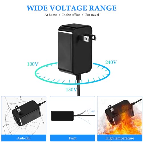 12V 4A Power Adapter for TABYIK 35 oz / 42 oz Peltier Dehumidifier