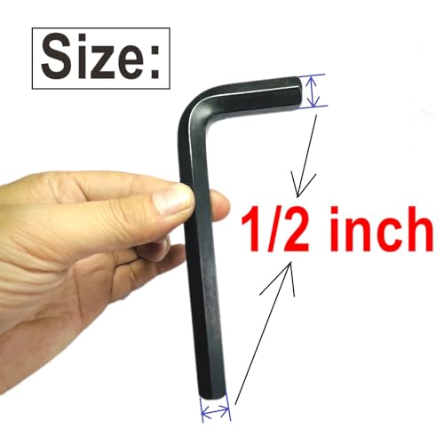 1/2 Allen Wrench sets,1/2" Hex Key Wrench set,allen key Door Key L Shaped hex wrench set with Long Arm.1pcs