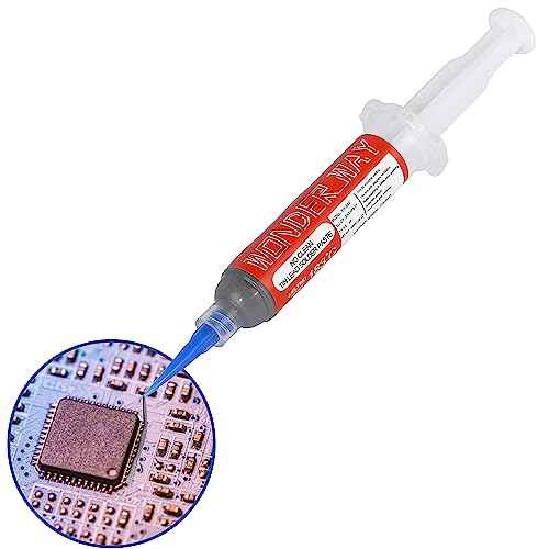 Wonderway Sn63/Pb37 T4 Tin Lead Solder Paste No Clean, 183¡É Melting Point (30g)