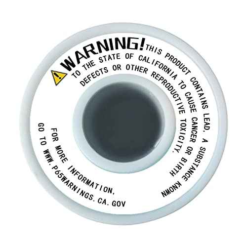 60/40 Solder for Stained Glass, 1 Lb Spool, Dia 1/8"(3.0MM),Tin Lead Stained Glass Supplies