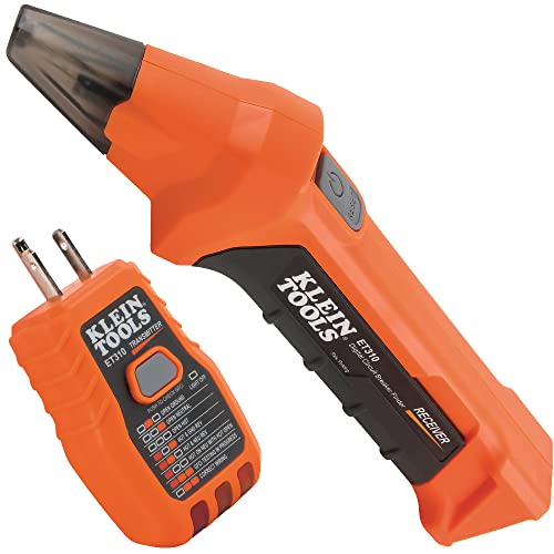 Klein Tools ET310 Circuit Breaker Finder with GFCI Outlet Tester - Accurate Panel Location Tool