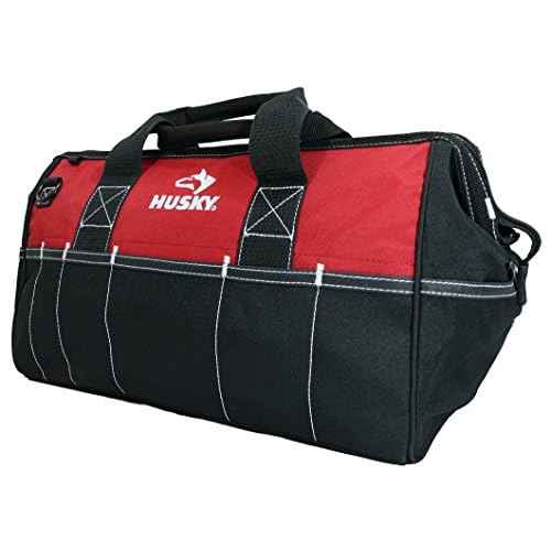 Husky 82003N11 18" Water-Resistant Contractor/DIY Tool Bag