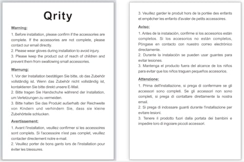 2 Packs [Upgraded] Qrity Cabinet Cupborad Furniture Door Lift Stay Support Hinge Damper - Support Up to 20KG - Opening Angle 75°/90°/110° - Come with Hex Key