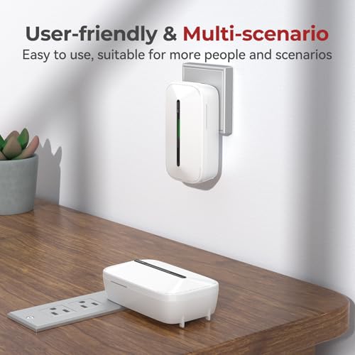 Siterlink 1 Pack Plug-in Carbon Monoxide Detector with 10-Year Battery Backup