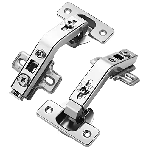 Chibery 2 Pack 135° Full Overlay Lazy Susan Hinge for Corner Kitchen Cabinets