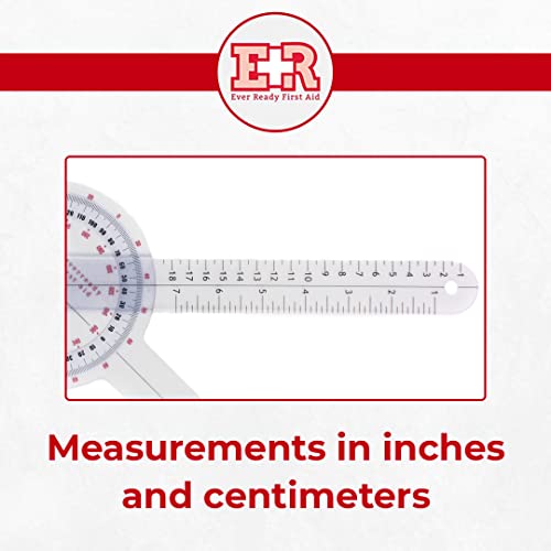 Ever Ready First Aid 12" Goniometer 360° ISOM – Variation 1