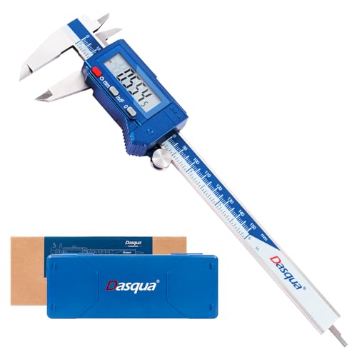 Dasqua 6” IP54 Digital Caliper, Water-Resistant Precision Measuring