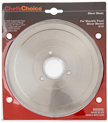 Chef'sChoice 7-Inch Non-Serrated Blade for Slicer Models 607-615