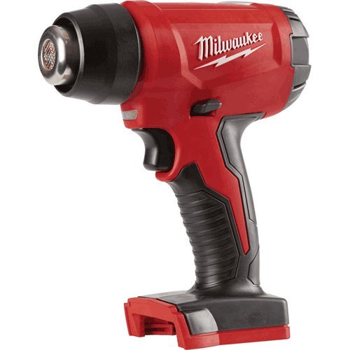 Milwaukee M18 Compact Heat Gun - 324W, 18V, Red, Barrel Style, Battery Powered, Hot Glue Gun
