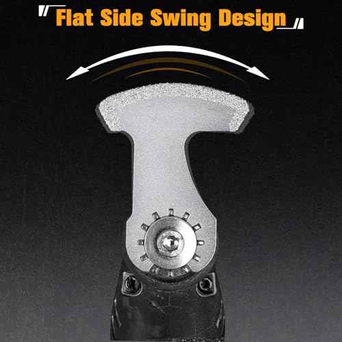 Diamond Grout Removal Blades, 3pcs, Silver, Diamond Material, Compatible with Concrete, Mortar, Grout