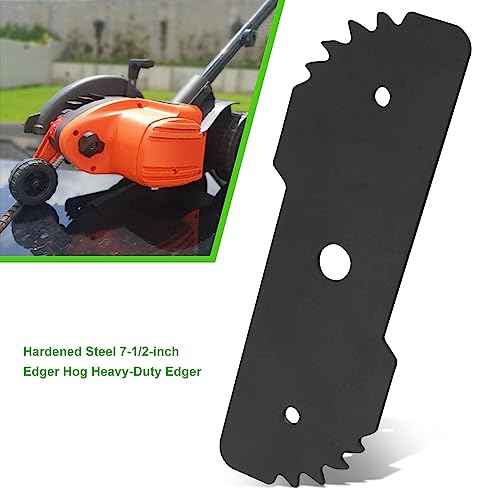 7-1/2-inch Edger Hog Heavy-Duty Edger Replacement Blade EB-007 for Black & Decker Landscape Trencher/Trimmer, Fits Model LE750, LE710, LE760, LE500, EH1000 and Craftsman CMEED400 - Hardened Steel