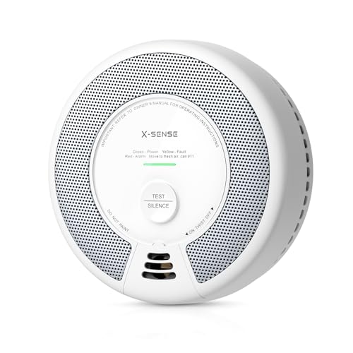 X-Sense Smoke & Carbon Monoxide Alarm SC06 1-Pack - 2-in-1 Safety Detector