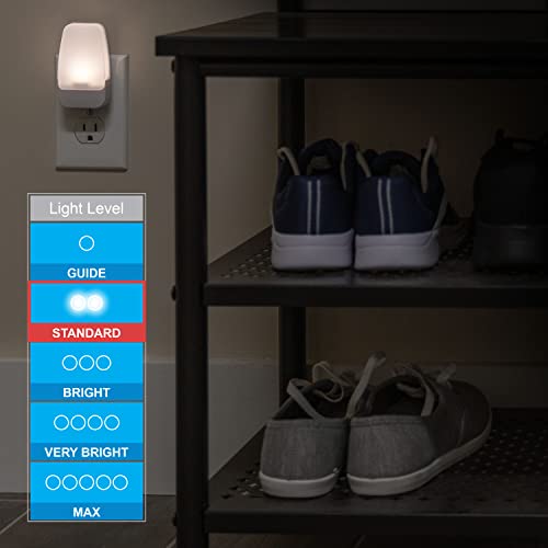 GE Plug-In Night Light 2 Pack Dusk to Dawn Sensor Warm White 3000K