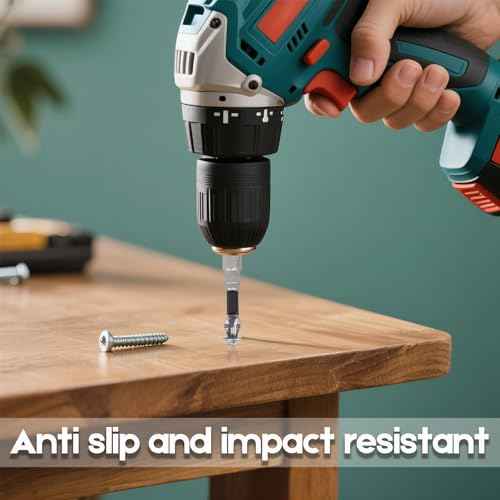 High Magnetic Drill Bit Set: K5 Impact Resistant Anti-Slip Bits, Non-Slip Alloy Steel for Impact Drivers, DIY/Pro Use 6pcs (25-150mm)?
