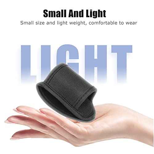 Flashlight Holster for Duty Belt, Open Top D Cell Compact Light Holder Case, Nylon Light Holster Pouch UIInosoo Carry Tactical Torch Handheld Flashlight