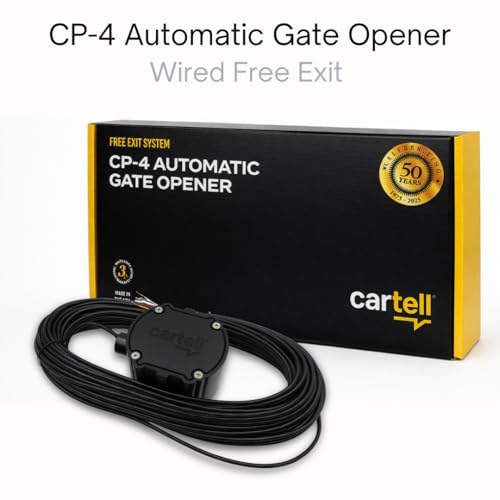 Cartell CP-4 Smart Driveway Exit Sensor System for Automatic Gates