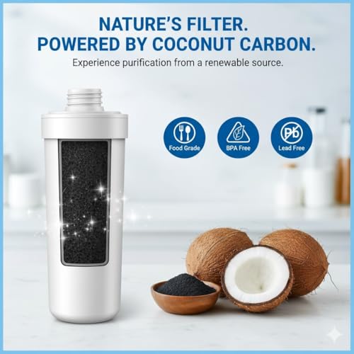 2-Pack HAF-QIN/EXP Water Filter Replacement for DA97-17376B | Carbon Block, 6-Month Filter