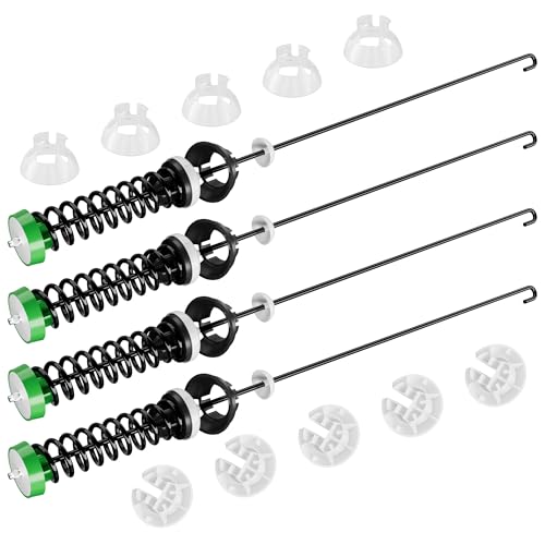 Washer Suspension Rod Kit W11130362 for Whirlpool Maytag Kenmore – Heavy-Duty RS Quieting