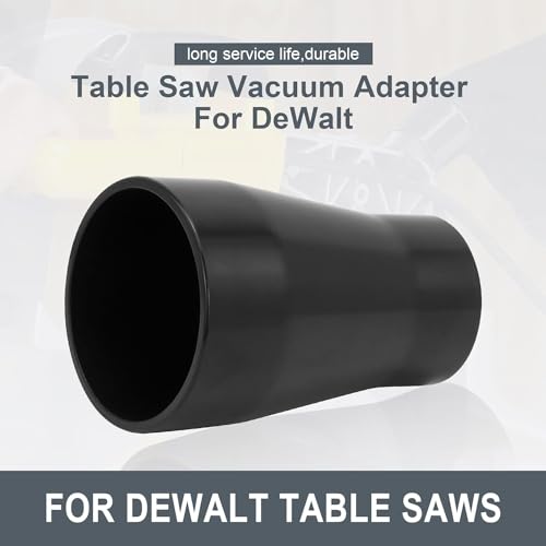 Thaekuns Table Saw Vacuum Adapter for DeWalt Contractor Saw and Shop Vac Etc