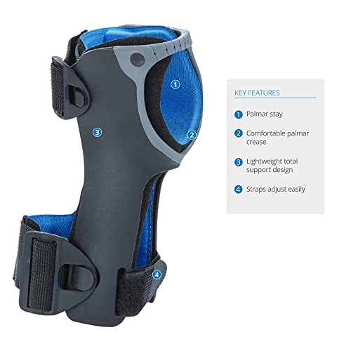 Ossur Exoform Carpal Tunnel Wrist Brace | Pain Relief and Recovery From Carpal Tunnel Syndrome, Tendonitis, and Sprains | Lightweight and Low Profile Design | (Large, Left)