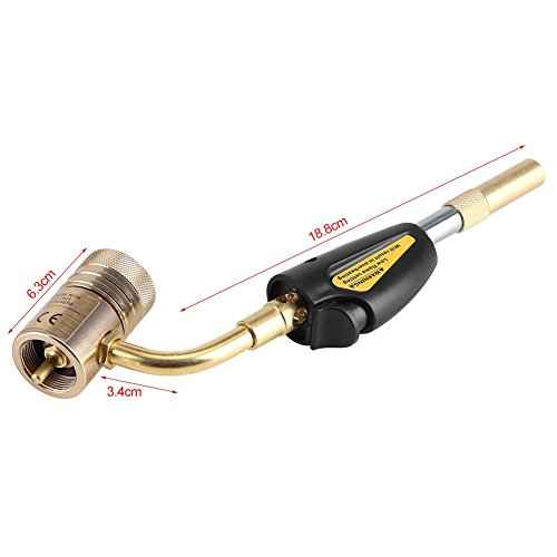 Turbo Torch Tips, Gas Self Ignition Turbo Torch Regulator Brazing Soldering Welding Plumbing Gun Tool Home Accessory