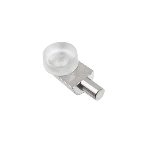 Semetall Shelf Support Pegs 5MM,Shelf Pins for Wood Shelving,Mirror Clips Metal Shelf Clips with Suction Cup,20Pcs