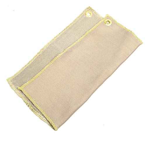 12 inches x 12 inches Heat Shield Welding Pad, Soldering Torch Flame Protector, High Temp Heat Resistant Cloth Fiberglass Mat