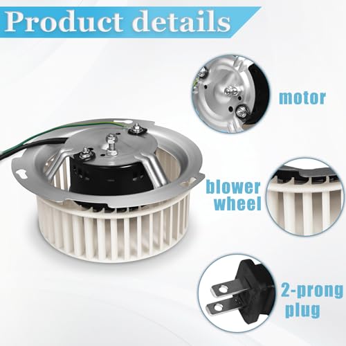 YUUCOO 8832NA Blower Motor Replacement for Bathroom Exhaust Fans 120V
