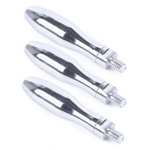 Jiabailie 3PCS Milling Machine Handles,Handwheel Revolving Handles,M3/8 Thread Plated Revolving Handle Grips,9.3mm Screw Diameter for Mechanical Manufacturing,Wood Cutting