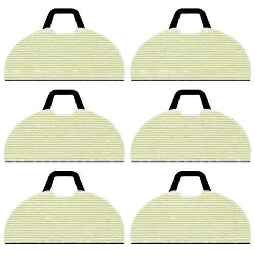 6 Pack Vacmop Replacement Pads for Shark RV2610WA AV2610WA AV2620WA AV2630WA RV2410WD Matrix Plus AI Ultra 2-in-1 Robot Vacuum Mop