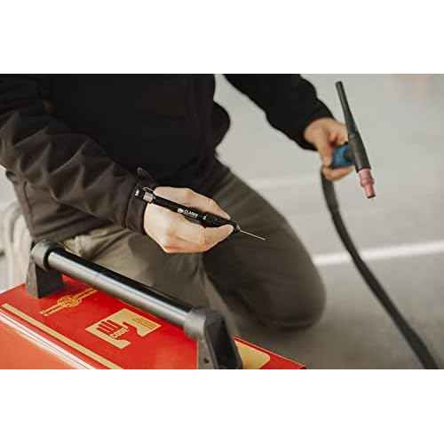 Clarke Brothers Tig Welding Pen Holder ? Welder Feeder with Metal Case for Storage ? Enhanced Comfortable Grip Tig Finger ? Practical Pocket Clip ? Professional Welding Results