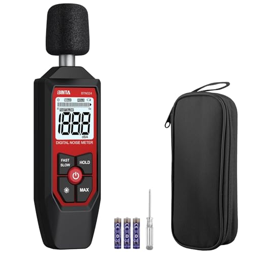 BINTA Portable Decibel Meter 30-130dB A-Weighted Sound Level Meter