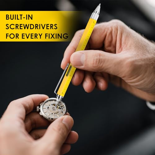 Gifts for Men,Stocking Stuffers for Men Gifts,6 in 1 Multitool Pen, Christmas Gadgets Gifts for Dad from Kids, Birthday Gift for Him,Gifts for Adults Husband, Boyfriend, Grandpa