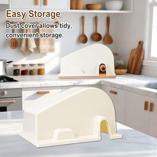 Universal Bread Slicer Dust Cover - Fits Most Manual Slicers, BPA-Free