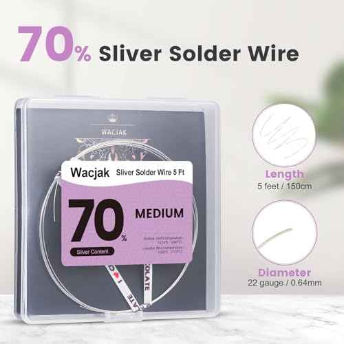 5 Feet Silver Solder Wire Medium Silver Solder 22 Gauge For Jewelry Repair Silver Repair