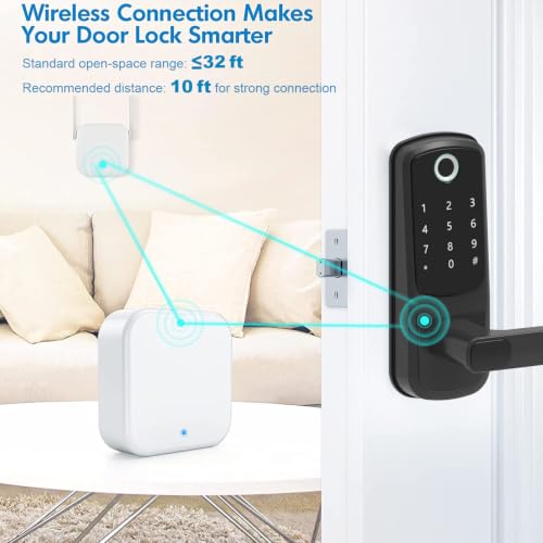 HeavenBird 2.4GHz WiFi Gateway for TTLock & DDLock Smart Door Locks