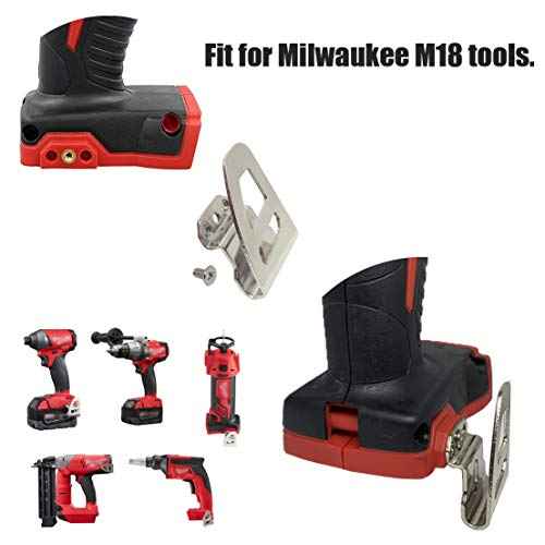 Replacement Belt clip Hook free Screw for Milwaukee Work with M18 tool Impact Driver Hammer Drill Replace for 2604-20, 2604-22, 2604-22CT, 2797-22 (5Packs)