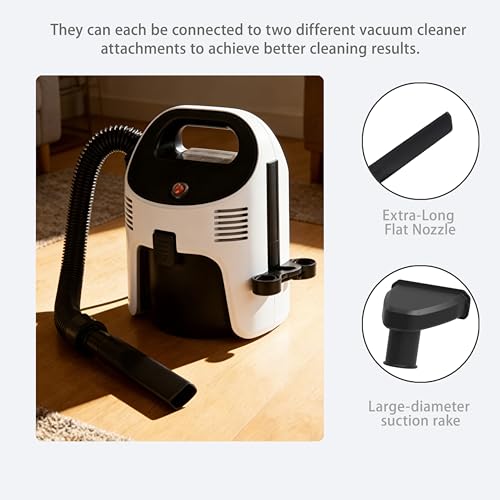 SIPPON Black & White Wet Dry Shop Vacuum Portable Handheld for Car Garage