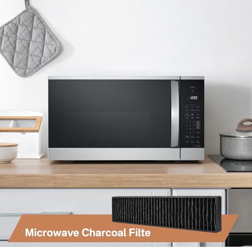 Showingo WB06X10807 Microwave Charcoal Filter Replacement for GE (Black, 1 Piece)