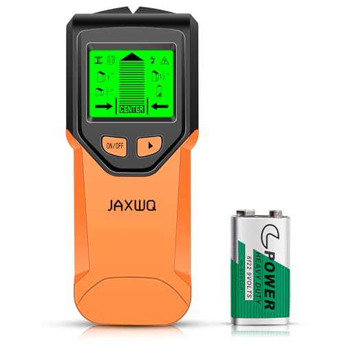 Onion JAXWQ 5-in-1 Stud Finder Wall Scanner with HD LCD Display, Metal & Wire Detector