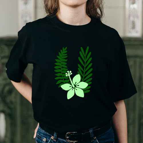 12PCS Tropical Leaf Stencils - 14.7" Long Reusable Palm & Fern & Maple Leaf Stencils for Painting on Paper, Walls, Furniture, Canvas, Wood, Scrapbooking, Home Wall Decor & DIY Art Crafts