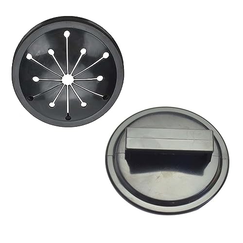 3-Inch Garbage Disposal Splash Guard & Sink Stopper - Universal Rubber Fit